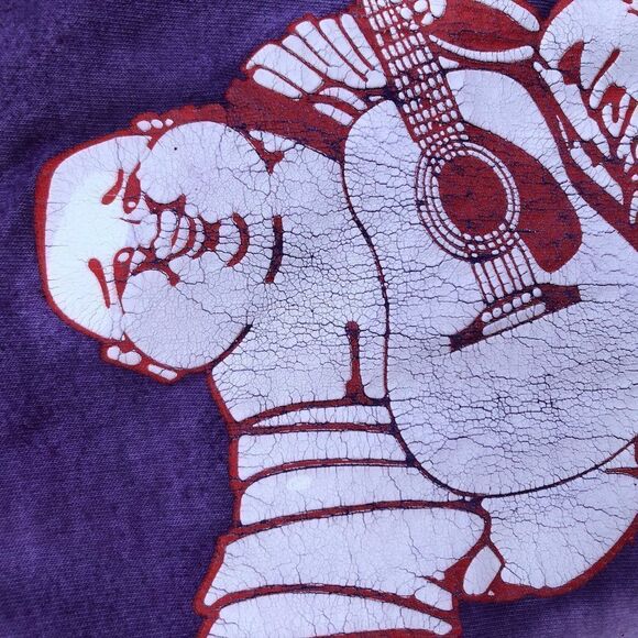 TIE Dyed True Religion Shirt Small Big Logo White/Purple - Picture 8 of 10